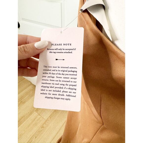 NWT BHLDN Anthropologie Dylan Cocktail Bridesmaid Dress Sedona One Shoulder Maxi - Picture 8 of 11